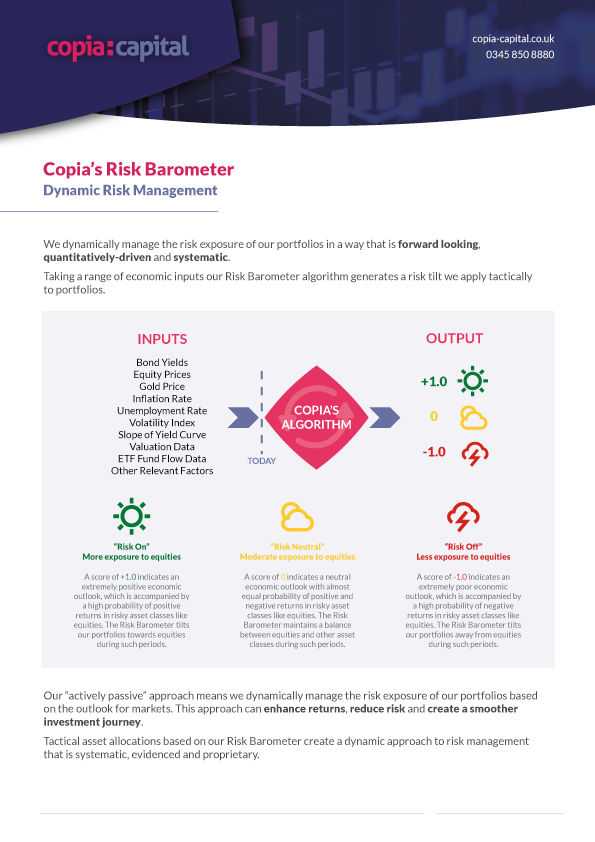 Data Sheet - Copia's Risk Barometer